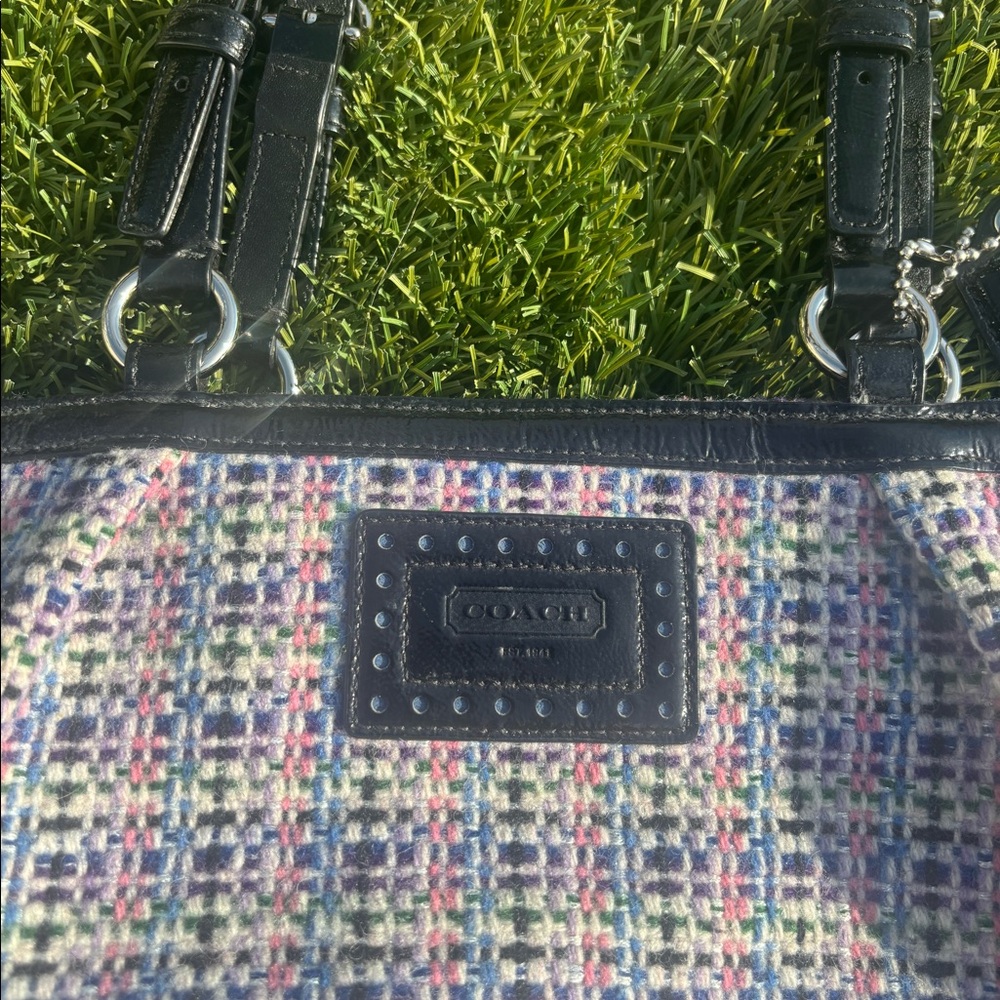 Coach Authentic #G1126-F17699 Tweed Multicolor